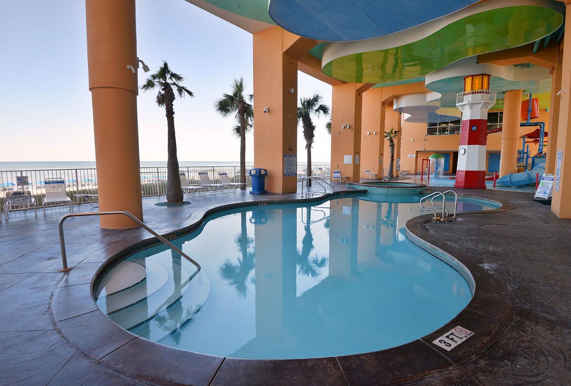 Beachfront Oasis At Splash Resort And Condos Panama City Beach Exterior photo